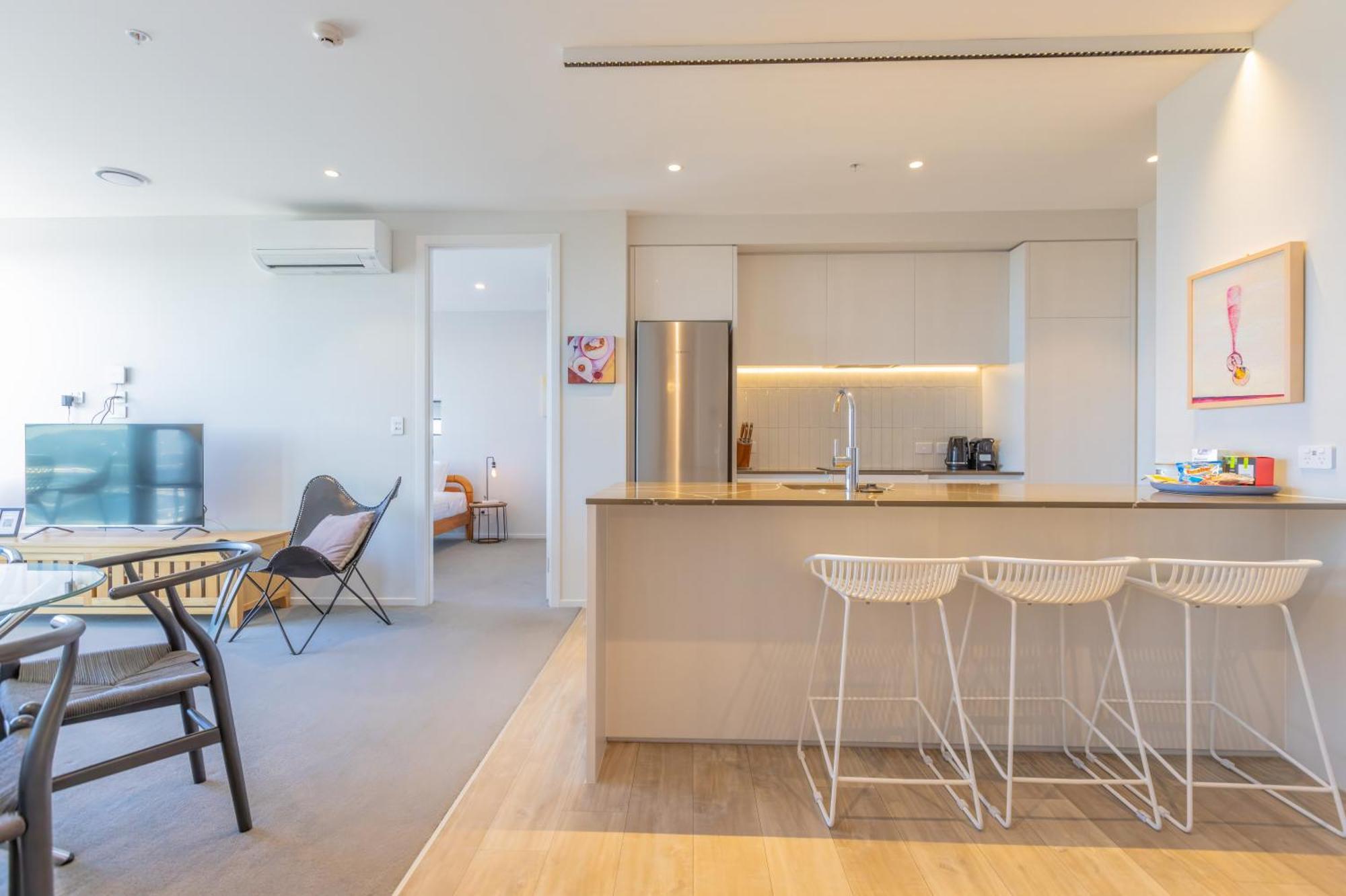 Luxury 2 Bedroom Cbd Apartment With Free Parking Christchurch Ngoại thất bức ảnh